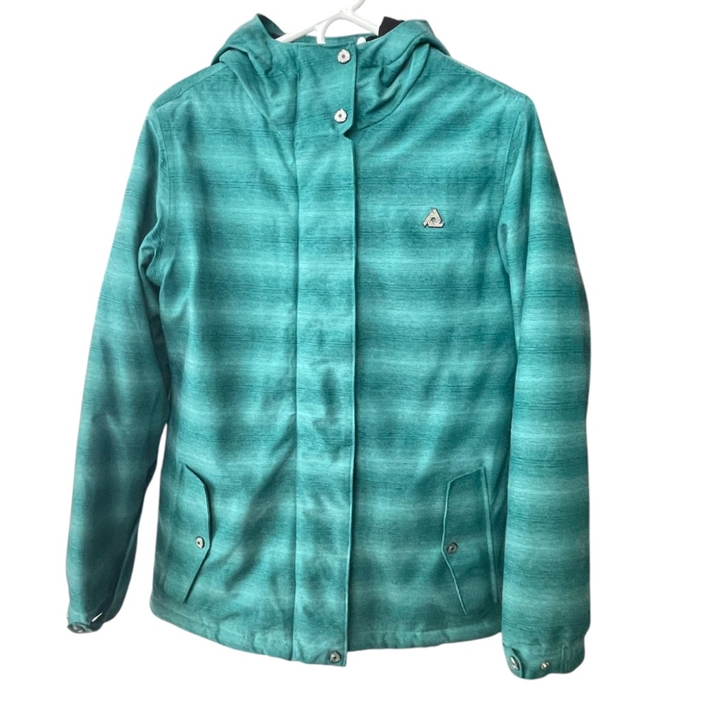Aperture Teal Blue Snowboard Jacket Technical Waterproof Winter
Apres - Ski